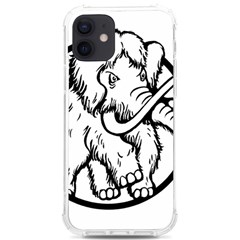 Mammoth Elephant Strong Iphone 12/12 Pro Tpu Uv Print Case by Amaryn4rt