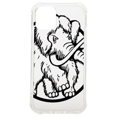 Mammoth Elephant Strong Iphone 12 Mini Tpu Uv Print Case	 by Amaryn4rt