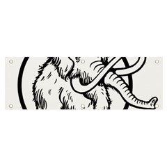 Mammoth Elephant Strong Banner And Sign 6  X 2  by Amaryn4rt