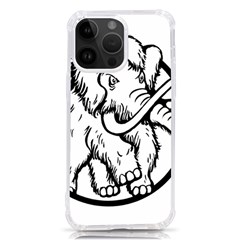 Mammoth Elephant Strong Iphone 14 Pro Max Tpu Uv Print Case by Amaryn4rt