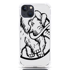 Mammoth Elephant Strong Iphone 13 Tpu Uv Print Case by Amaryn4rt