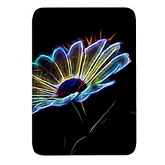 Flower Pattern Design Abstract Background Rectangular Glass Fridge Magnet (4 Pack) by Amaryn4rt