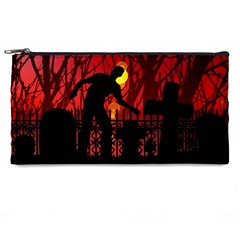 Horror Zombie Ghosts Creepy Pencil Case by Amaryn4rt