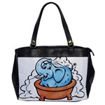 Elephant Bad Shower Oversize Office Handbag Front