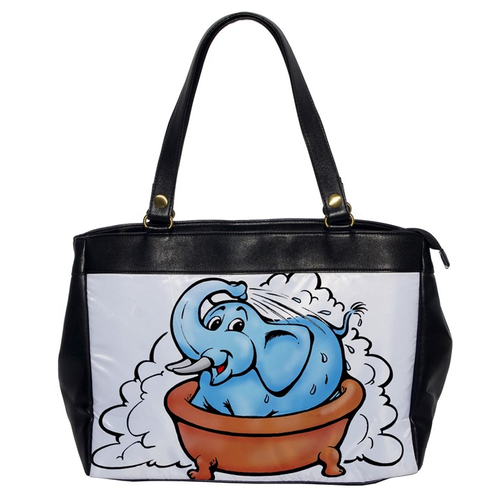 Elephant Bad Shower Oversize Office Handbag