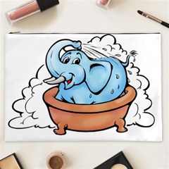 Elephant Bad Shower Cosmetic Bag (xxl) by Amaryn4rt