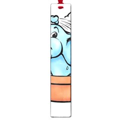 Elephant Bad Shower Large Book Marks by Amaryn4rt