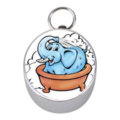 Elephant Bad Shower Mini Silver Compasses by Amaryn4rt