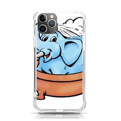 Elephant Bad Shower Iphone 11 Pro 5 8 Inch Tpu Uv Print Case by Amaryn4rt