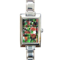 Paper Background Color Graphics Rectangle Italian Charm Watch by Amaryn4rt