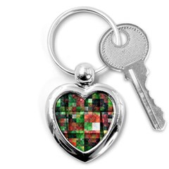 Paper Background Color Graphics Key Chain (heart) by Amaryn4rt