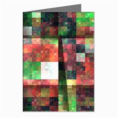 Paper Background Color Graphics Greeting Cards (Pkg of 8)