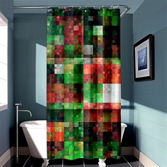 Paper Background Color Graphics Shower Curtain 36  X 72  (stall)  by Amaryn4rt