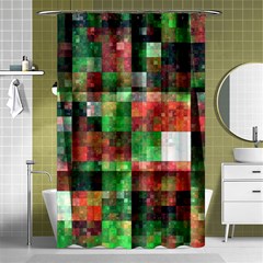 Paper Background Color Graphics Shower Curtain 48  X 72  (small)  by Amaryn4rt