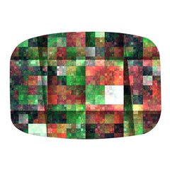 Paper Background Color Graphics Mini Square Pill Box