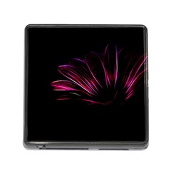 Purple Flower Pattern-design-abstract-background Memory Card Reader (square 5 Slot) by Amaryn4rt