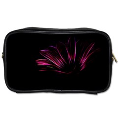 Purple Flower Pattern-design-abstract-background Toiletries Bag (two Sides) by Amaryn4rt