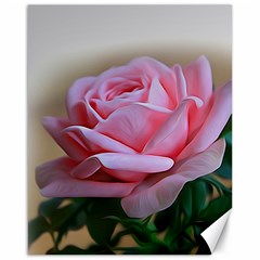 Rose Pink Flowers Pink Saturday Canvas 16  X 20  by Amaryn4rt