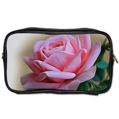 Rose Pink Flowers Pink Saturday Toiletries Bag (one Side) by Amaryn4rt