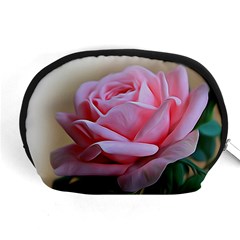 Rose Pink Flowers Pink Saturday Accessory Pouch (medium) by Amaryn4rt