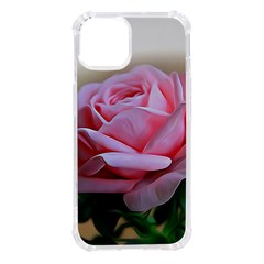 Rose Pink Flowers Pink Saturday Iphone 14 Tpu Uv Print Case by Amaryn4rt