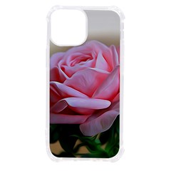 Rose Pink Flowers Pink Saturday Iphone 13 Mini Tpu Uv Print Case by Amaryn4rt