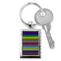 Pattern Background Key Chain (rectangle) by Amaryn4rt