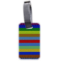 Pattern Background Luggage Tag (two Sides) by Amaryn4rt