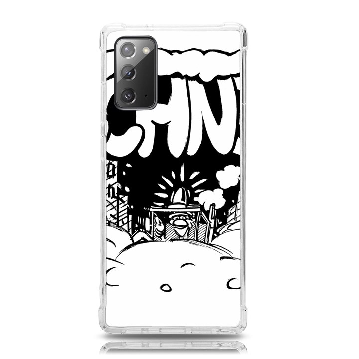 Snow Removal Winter Word Samsung Galaxy Note 20 TPU UV Case