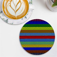 Pattern Background Uv Print Round Tile Coaster by Amaryn4rt