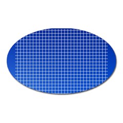 Background Diamonds Computer Paper- Oval Magnet by Amaryn4rt