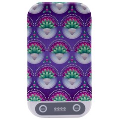 Background Floral Pattern Purple Sterilizers by Amaryn4rt