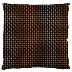 Fabric Pattern Texture Background Large Cushion Case (two Sides) by Amaryn4rt