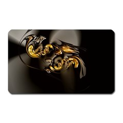 Fractal Mathematics Abstract Magnet (rectangular) by Amaryn4rt