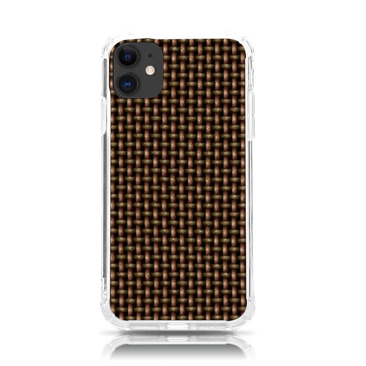 Fabric Pattern Texture Background iPhone 11 TPU UV Print Case