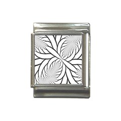 Fractal Symmetry Pattern Network Italian Charm (13mm) by Amaryn4rt