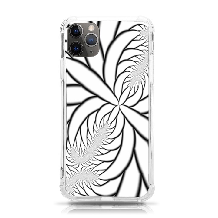 Fractal Symmetry Pattern Network iPhone 11 Pro Max 6.5 Inch TPU UV Print Case