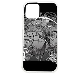 Kringel Circle Flowers Butterfly Iphone 12 Pro Max Tpu Uv Print Case by Amaryn4rt