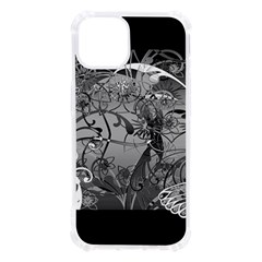 Kringel Circle Flowers Butterfly Iphone 13 Tpu Uv Print Case by Amaryn4rt