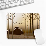 Landscape Trees Wallpaper Mountains Small Mousepad Front