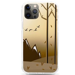 Landscape Trees Wallpaper Mountains Iphone 12 Pro Max Tpu Uv Print Case by Sarkoni