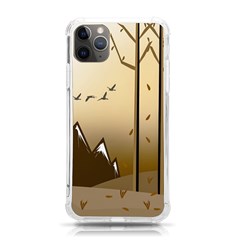 Landscape Trees Wallpaper Mountains Iphone 11 Pro Max 6 5 Inch Tpu Uv Print Case by Sarkoni