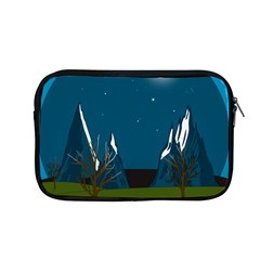 Vector Graphic Mountains Snow Wolf Apple Macbook Pro 13  Zipper Case by Sarkoni