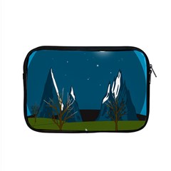 Vector Graphic Mountains Snow Wolf Apple Macbook Pro 15  Zipper Case