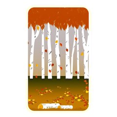 Birch Trees Fall Autumn Leaves Memory Card Reader (rectangular) by Sarkoni