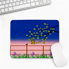 Vector Graphic Illustration Wallpaper Small Mousepad by Sarkoni