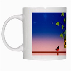 Vector Graphic Illustration Wallpaper White Mug by Sarkoni