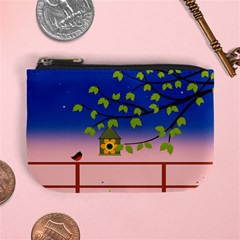 Vector Graphic Illustration Wallpaper Mini Coin Purse by Sarkoni