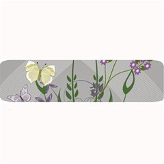 Flower Butterfly Pot Large Bar Mat by Sarkoni