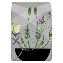 Flower Butterfly Pot Removable Flap Cover (l) by Sarkoni